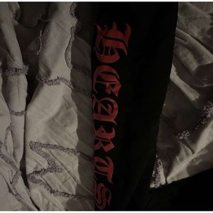 Chrome heart hoodie size L